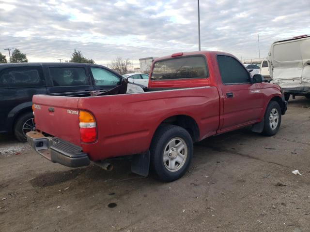 5TENL42N24Z432365 - 2004 TOYOTA TACOMA MAROON photo 3