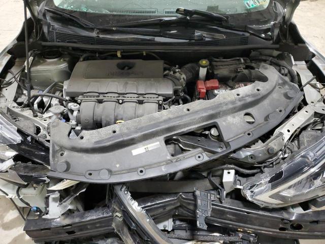 3N1AB7APXKY253485 - 2019 NISSAN SENTRA S SILVER photo 11