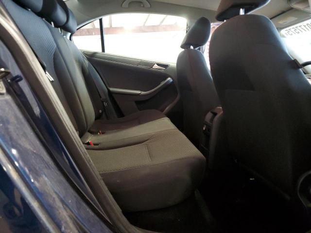 3VW2K7AJ0EM256675 - 2014 VOLKSWAGEN JETTA BASE BLUE photo 10