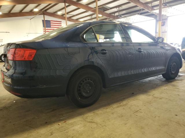 3VW2K7AJ0EM256675 - 2014 VOLKSWAGEN JETTA BASE BLUE photo 3