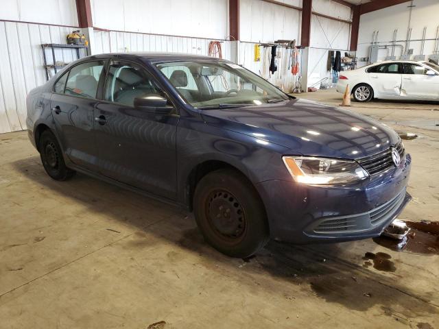 3VW2K7AJ0EM256675 - 2014 VOLKSWAGEN JETTA BASE BLUE photo 4