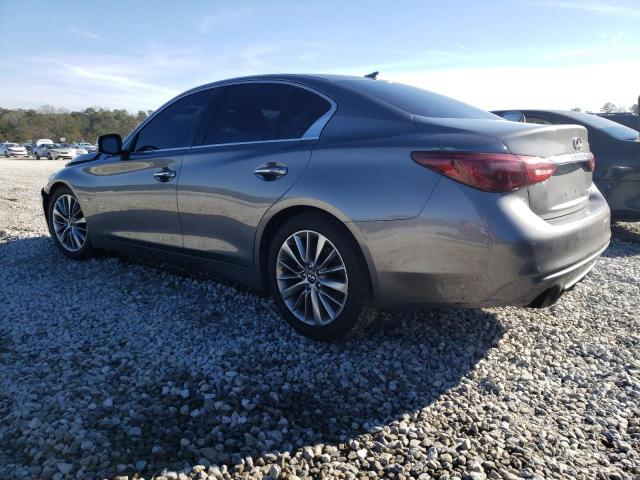 JN1EV7AP1JM364047 - 2018 INFINITI Q50 LUXE GRAY photo 2