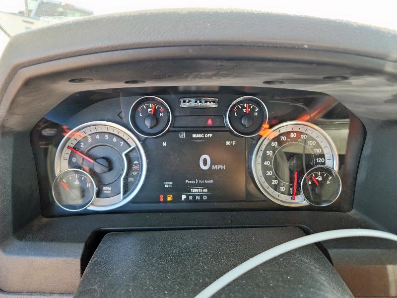 1C6RR6LT7KS573658 - 2019 RAM 1500 CLASS SLT Noir photo 9