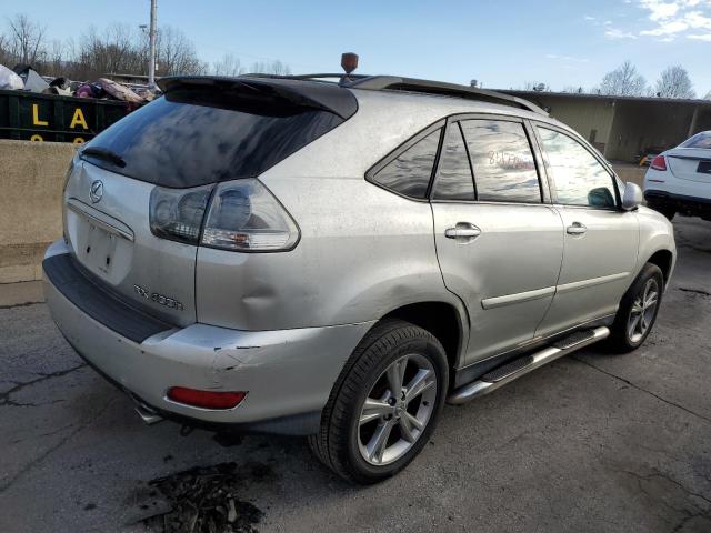 JTJHW31U660027083 - 2006 LEXUS RX 400 SILVER photo 3