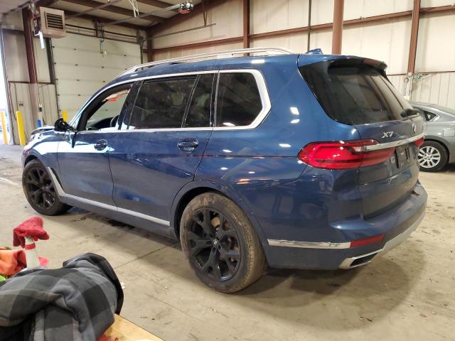 5UXCW2C08N9K89293 - 2022 BMW X7 XDRIVE40I BLUE photo 2