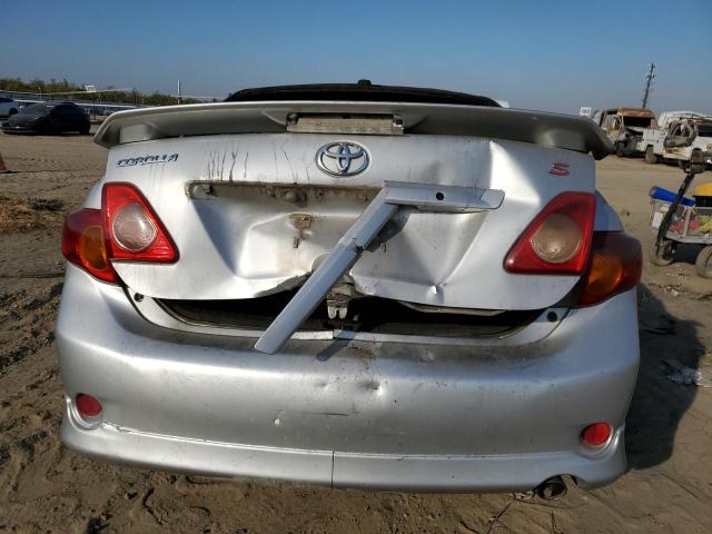 1NXBU40E19Z052545 - 2009 TOYOTA COROLLA BASE SILVER photo 6