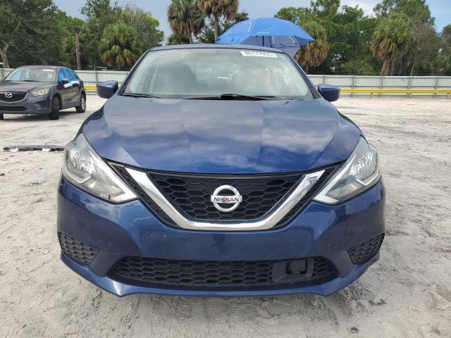 3N1AB7AP6KY354166 - 2019 NISSAN SENTRA S BLUE photo 5