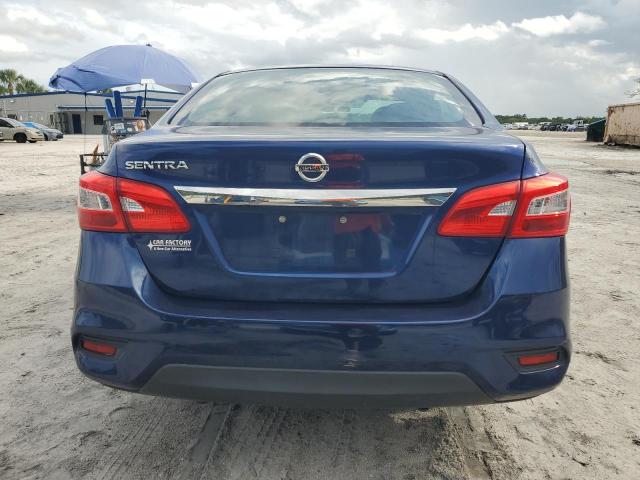 3N1AB7AP6KY354166 - 2019 NISSAN SENTRA S BLUE photo 6