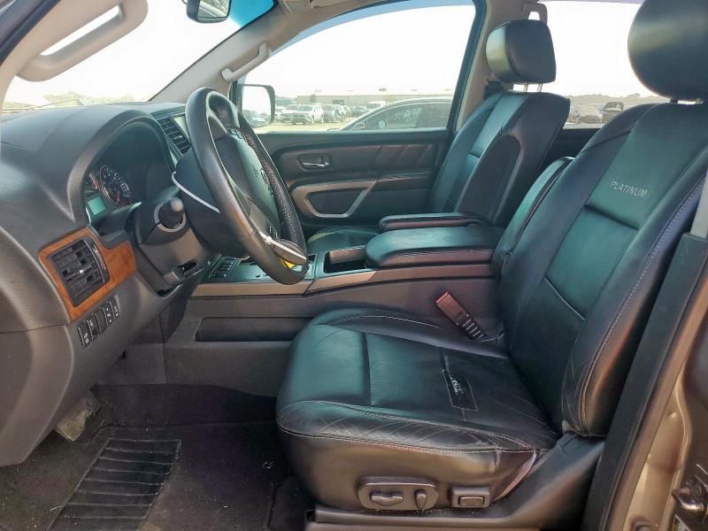 5N1BA0NF9FN612949 - 2015 NISSAN ARMADA PLATINUM ნაცრისფერი ფოტო 7