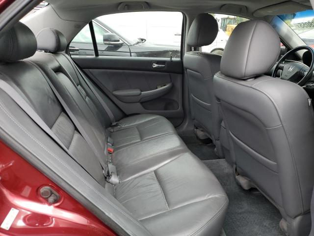 1HGCM665X6A011003 - 2006 HONDA ACCORD EX BURGUNDY photo 10