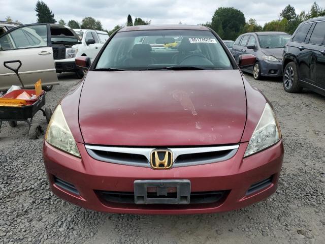 1HGCM665X6A011003 - 2006 HONDA ACCORD EX BURGUNDY photo 5