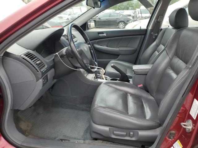 1HGCM665X6A011003 - 2006 HONDA ACCORD EX BURGUNDY photo 7