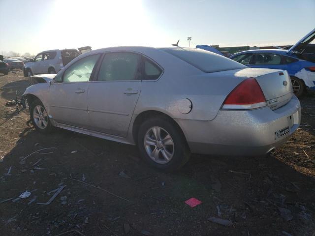 2G1WA5E34C1127441 - 2012 CHEVROLET IMPALA LS SILVER photo 2