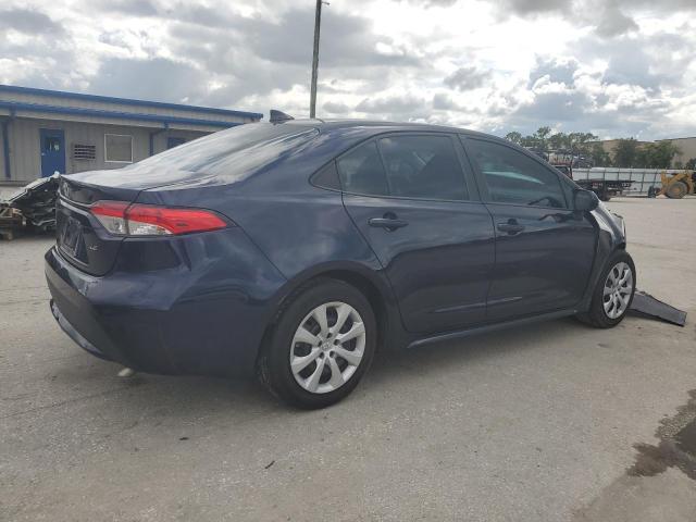 5YFEPMAE2NP379745 - 2022 TOYOTA COROLLA LE ლურჯი ფოტო 3