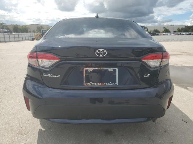 5YFEPMAE2NP379745 - 2022 TOYOTA COROLLA LE ლურჯი ფოტო 6