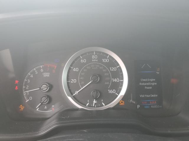 5YFEPMAE2NP379745 - 2022 TOYOTA COROLLA LE ლურჯი ფოტო 9