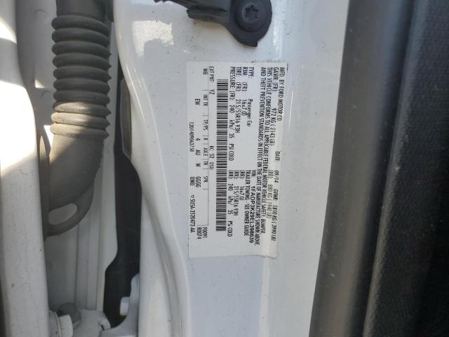 1FADP3K29EL398639 - 2014 FORD FOCUS SE WHITE photo 12