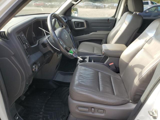 5FPYK1F57AB009276 - 2010 HONDA RIDGELINE RTL WHITE photo 7