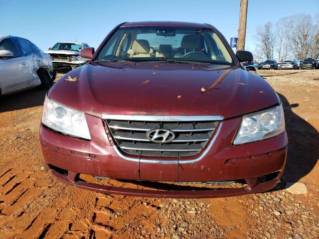 5NPET46C69H508110 - 2009 HYUNDAI SONATA GLS BURGUNDY photo 5