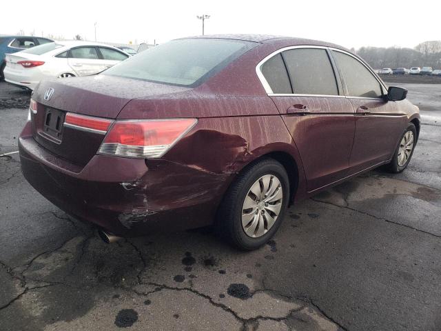 1HGCP2F30BA115413 - 2011 HONDA ACCORD LX BURGUNDY photo 3