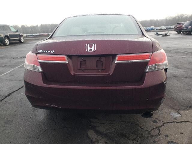 1HGCP2F30BA115413 - 2011 HONDA ACCORD LX BURGUNDY photo 6