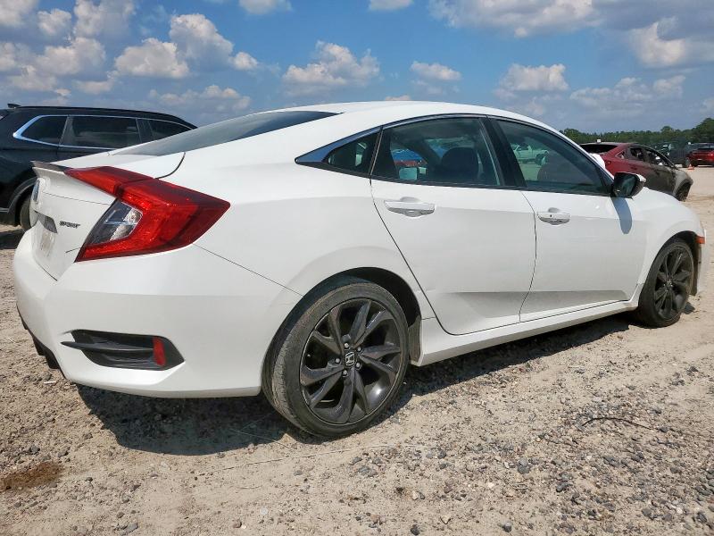 19XFC2F81LE018870 - 2020 HONDA CIVIC SPORT WHITE photo 3