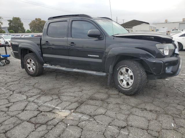 3TMLU4ENXDM107380 - 2013 TOYOTA TACOMA DOUBLE CAB BLACK photo 4