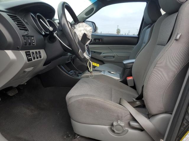 3TMLU4ENXDM107380 - 2013 TOYOTA TACOMA DOUBLE CAB BLACK photo 7