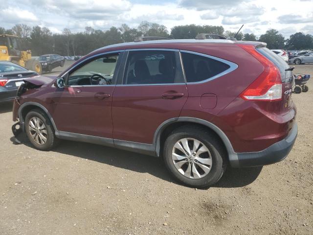 5J6RM3H73DL018098 - 2013 HONDA CR-V EXL 勃艮第红 照片 2