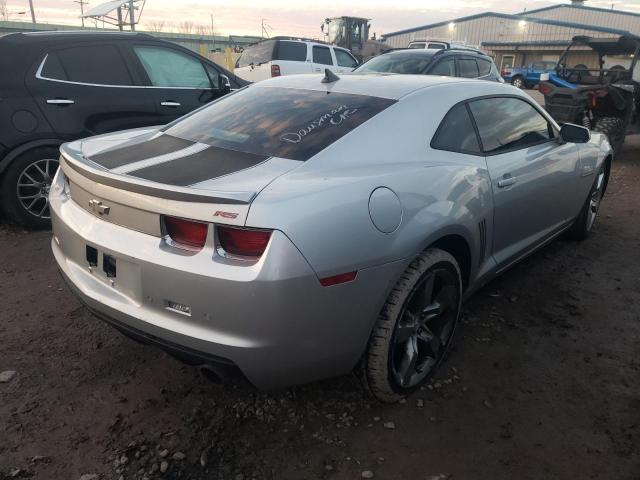 2G1FC1ED7B9177181 - 2011 CHEVROLET CAMARO LT SILVER photo 3