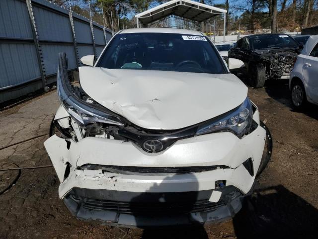 NMTKHMBX3JR009761 - 2018 TOYOTA C-HR XLE WHITE photo 5