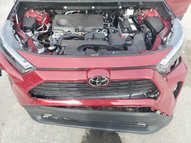 2T3P1RFVXSW511247 - 2025 TOYOTA RAV4 XLE RED photo 12