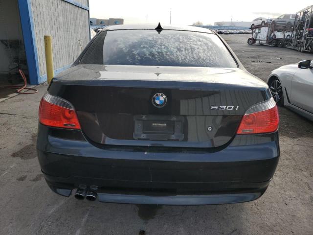 WBANE73517CM50978 - 2007 BMW 530 I BLACK photo 6