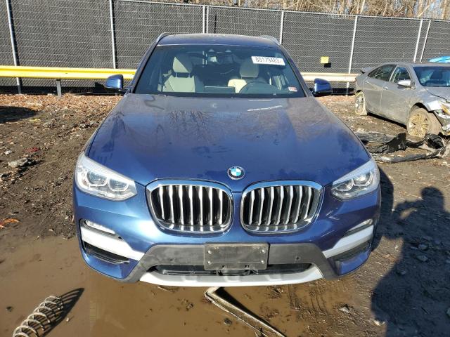 5UXTR9C56KLP84733 - 2019 BMW X3 XDRIVE30I BLUE photo 5
