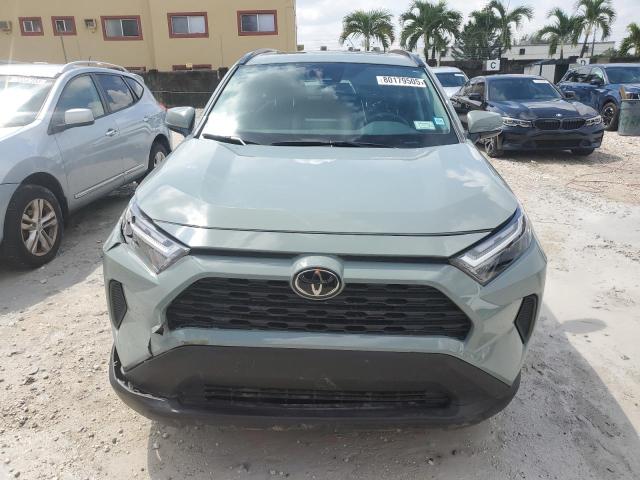 2T3P1RFV2PW372478 - 2023 TOYOTA RAV4 XLE GREEN photo 5