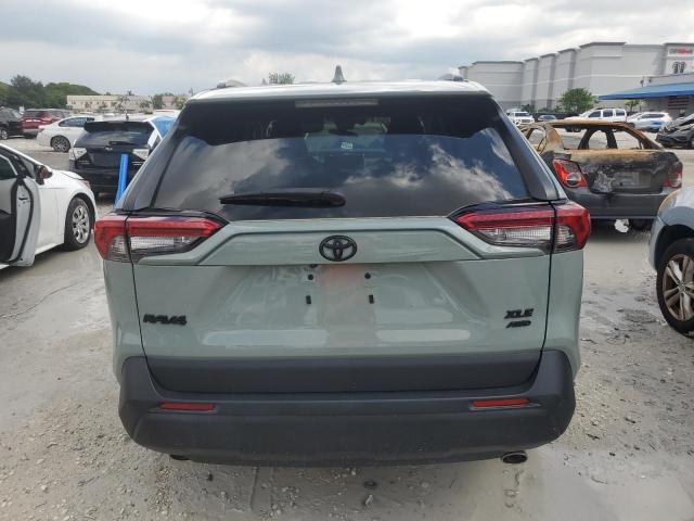 2T3P1RFV2PW372478 - 2023 TOYOTA RAV4 XLE GREEN photo 6
