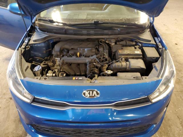 3KPA24ADXME364897 - 2021 KIA RIO LX BLUE photo 11