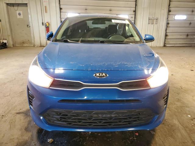 3KPA24ADXME364897 - 2021 KIA RIO LX BLUE photo 5