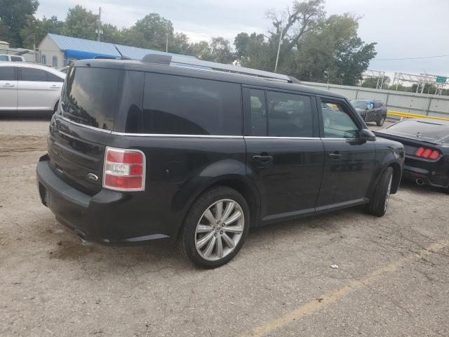 2FMGK5C85DBD13777 - 2013 FORD FLEX SEL BLACK photo 3