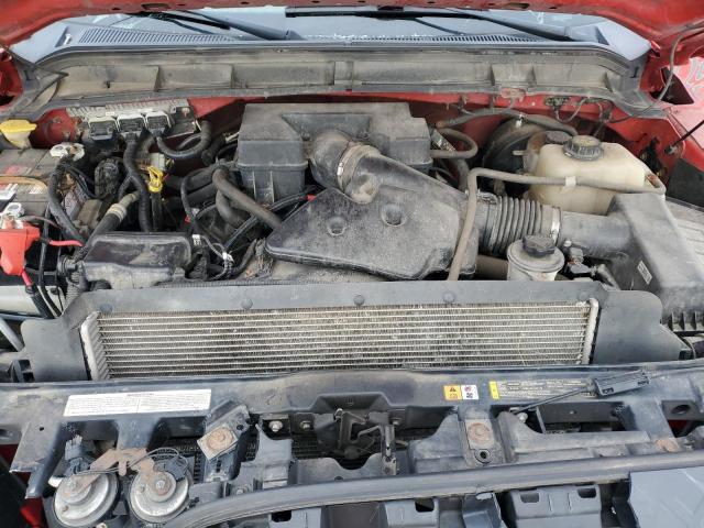 1FTBF2B66DEB71283 - 2013 FORD F250 SUPER DUTY RED photo 11