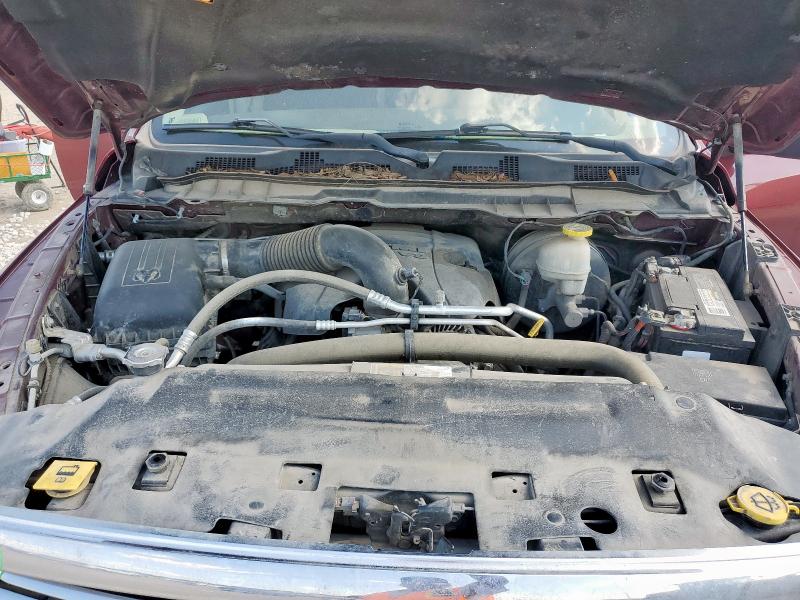 1C6RR7LT1HS612338 - 2017 RAM 1500 SLT BURGUNDY photo 11