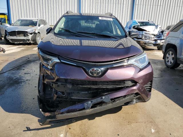 2T3BFREV1HW553456 - 2017 TOYOTA RAV4 LE PURPLE photo 5