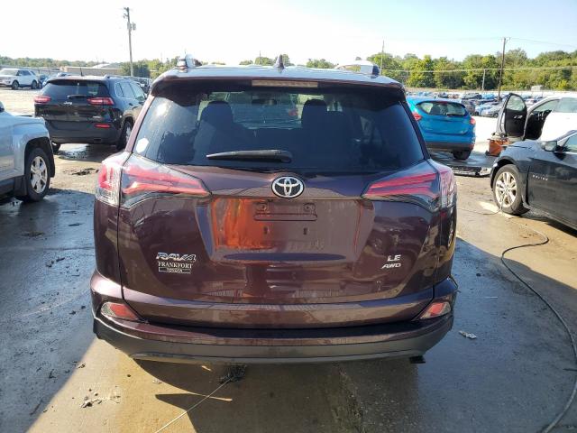 2T3BFREV1HW553456 - 2017 TOYOTA RAV4 LE PURPLE photo 6