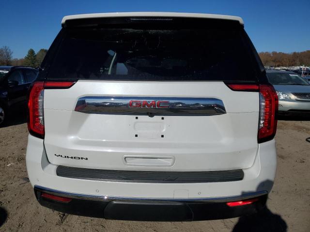 1GKS1GKD7MR126943 - 2021 GMC YUKON XL C1500 SLT WHITE photo 6