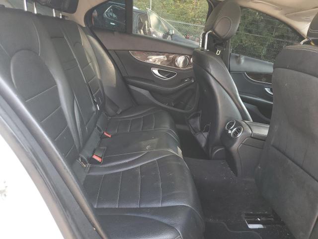 55SWF4KB7FU037425 - 2015 MERCEDES-BENZ C 300 4MATIC WHITE photo 10