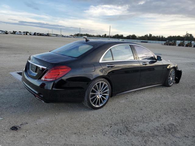 WDDUG8CB8FA149953 - 2015 MERCEDES-BENZ S 550 BLACK photo 3