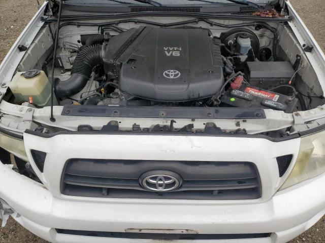5TEJU62N45Z125062 - 2005 TOYOTA TACOMA DOUBLE CAB PRERUNNER WHITE photo 11