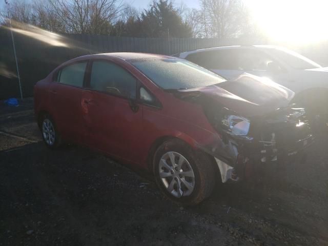 KNADM4A30F6528999 - 2015 KIA RIO LX RED photo 4