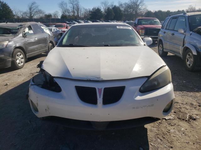 2G2WP552161209570 - 2006 PONTIAC GRAND PRIX WHITE photo 5