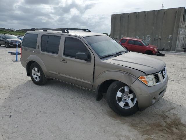 5N1AR18W57C642128 - 2007 NISSAN PATHFINDER LE BEIGE photo 4